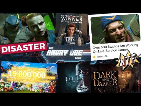 AJS News – Suicide Squad Disaster Launch, 500 Live Service Games Coming, Palworld 19mil, Jedi Grammy