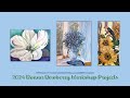 Learn to paint one stroke with donna  2024 workshop painting slide show  donna dewberry 2024