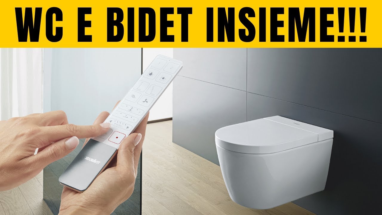 Water per disabili con bidet incorporato