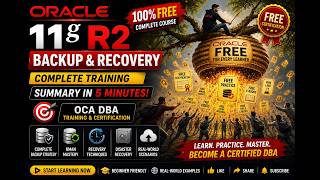 Oracle 11gR2 Backup & Recovery in 5 Minutes | Complete Course Overview
