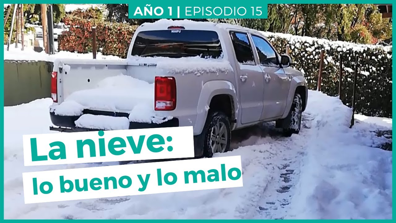 ☃️ ¿Cómo es VIVIR en BARILOCHE con【NIEVE】👀 | 🌎 [De USHUAIA a ALASKA en Motorhome] - Ep.15