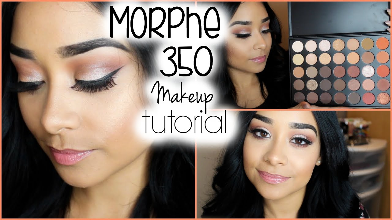 Morphe 35O Palette Makeup Tutorial YouTube