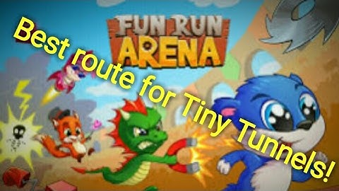 Fun Run Arena: Best route for Tiny Tunnels! + Tutorial