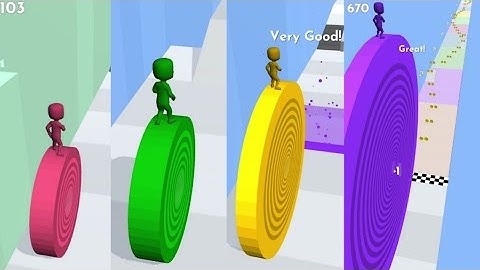 Layers Roll Gameplay Walkthrough Part - 01 level #7 Big Roller