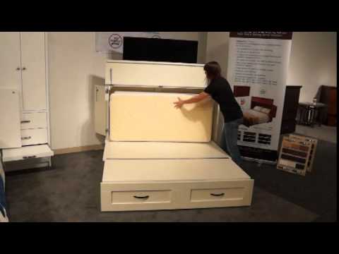 Cabinet Bed - Truly Made in Canada - YouTube