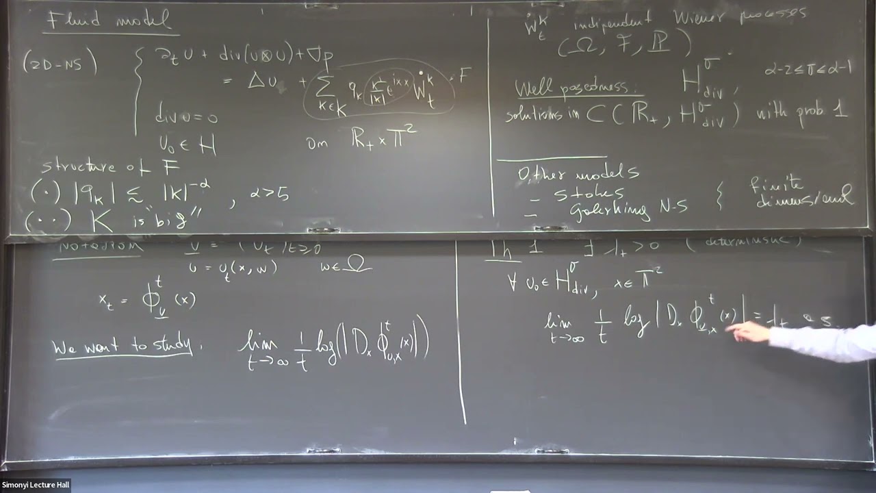 YouTubeでPositive Lyapunov exponents and mixing in stochastic fluid flow. Part II - Elia Bruèを視聴 YouTubeでPositive Lyapunov exponents and mixing in stochastic fluid flow. Part II - Elia Bruèを視聴