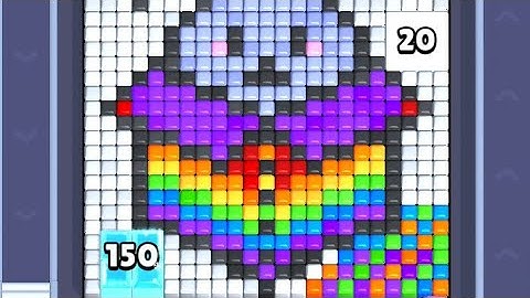 Pixel Flow Level 427. Walkthrough Gameplay 