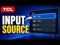 How To Change Input Source TCL Google Tv