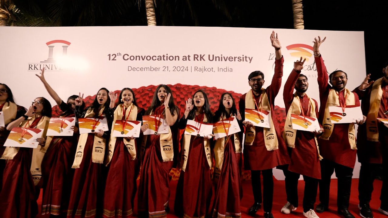 12th Convocation Ceremony at RK University, India