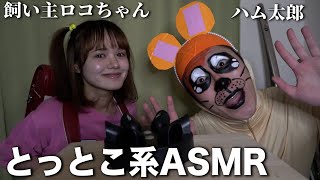 【ASMR】とっとこハム太郎と飼い主のロコちゃんがASMRに挑戦するようです【とっとこハム太郎】【ドロピザ】