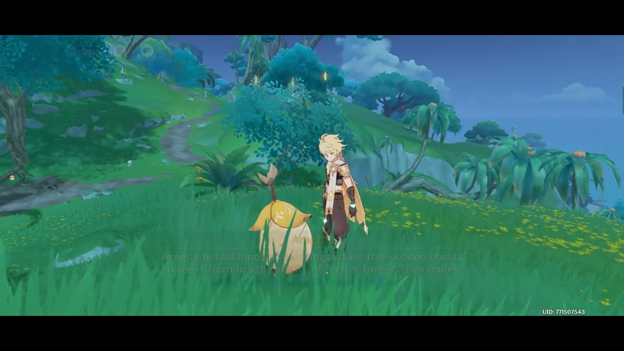 Hidden Chest in Genshin Impact "Ardravi Valley" - Solve Puzzle to get a Chest