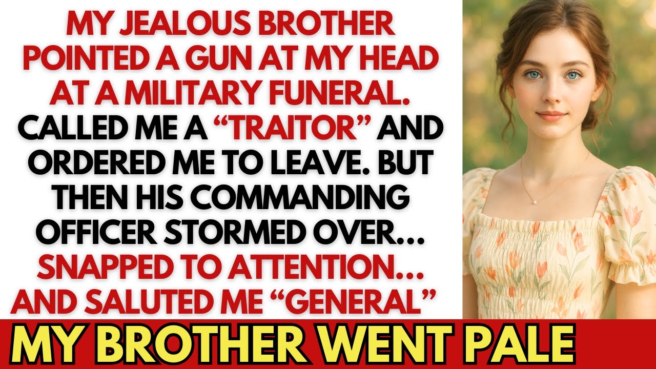 My Brother Pointed A Gun—Called Me ‘Traitor.’ Then His Commander Saluted Me: ‘General.’ He Went Pale