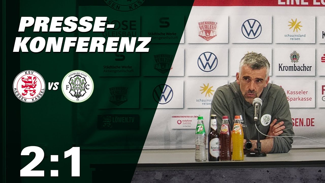 "Am Ende des Tages war es zu wenig..." I Pressekonferenz nach KSV Hessen Kassel -  FC 08 Homburg