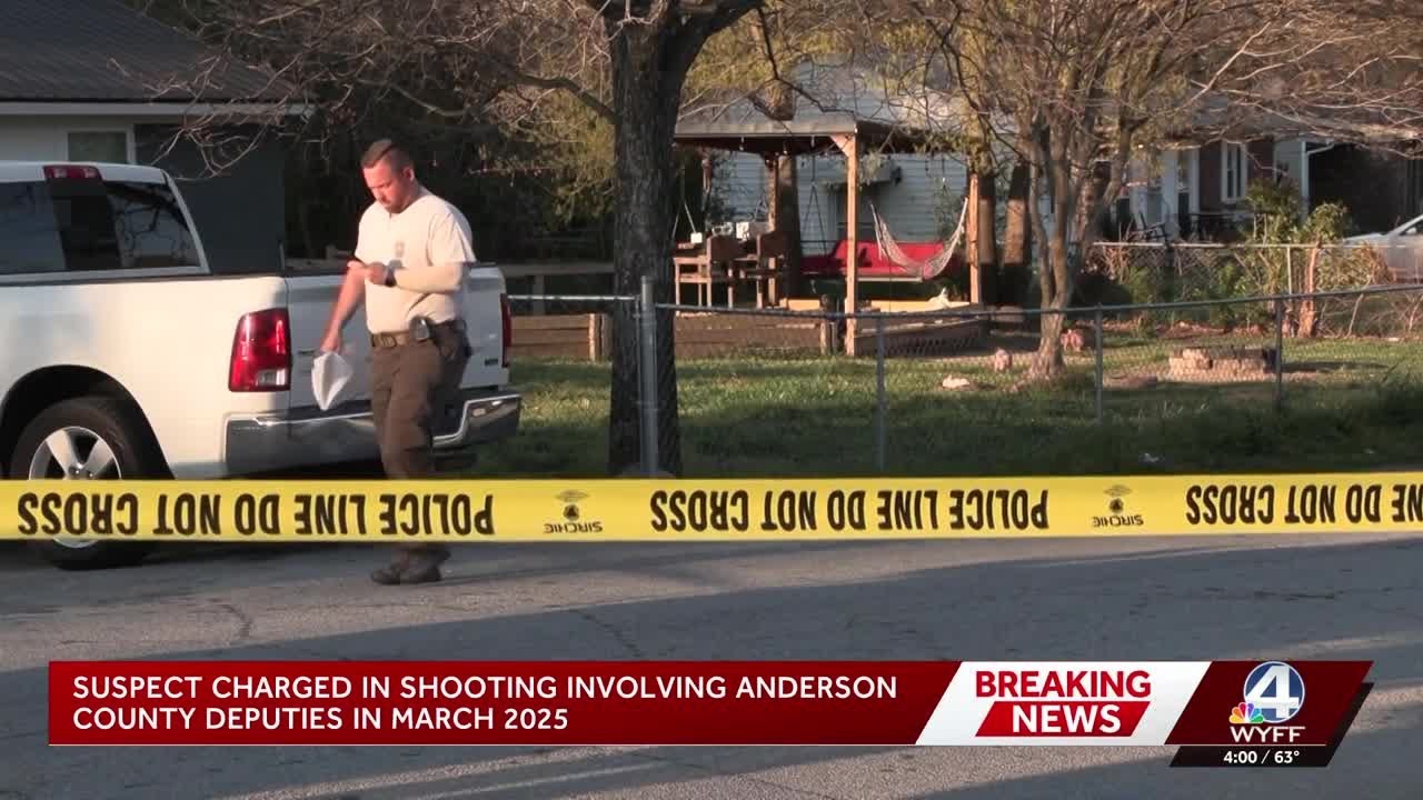 Shooting suspect charged in Anderson County - YouTube
