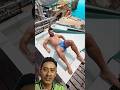 Man dose an incredible dive frome water 💧 👌 #shorts #swimming #pool #swimminglover