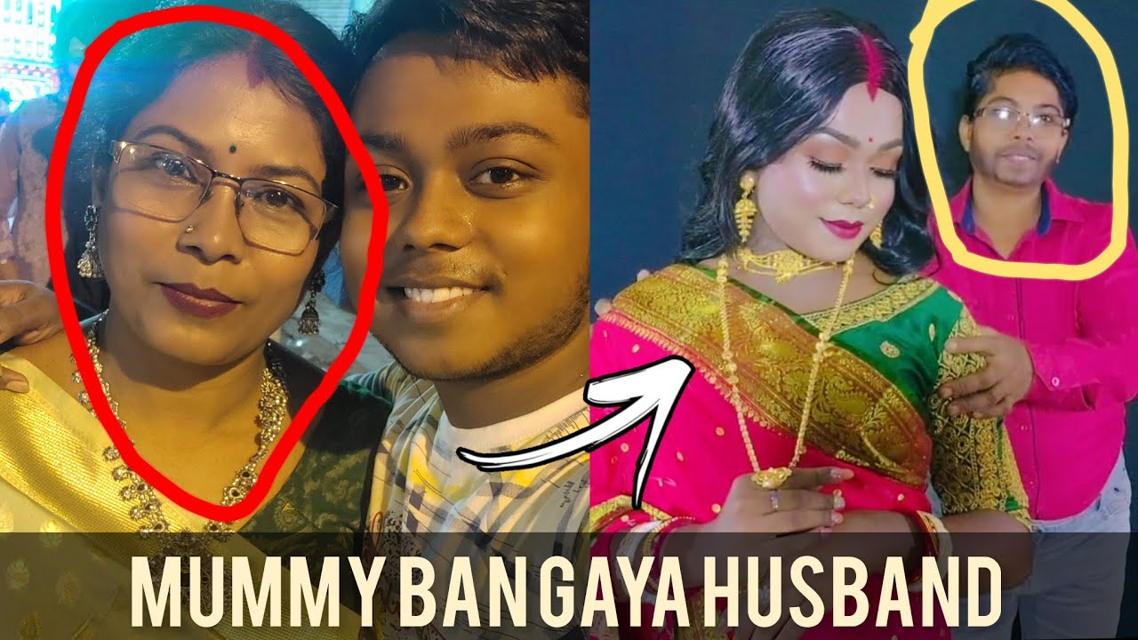 Mummy ko Banaa Diya Husband... Male to Female ,, Female to Male Transformation...
