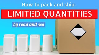 How to pack and ship dangerous goods as Limited Quantities online training course