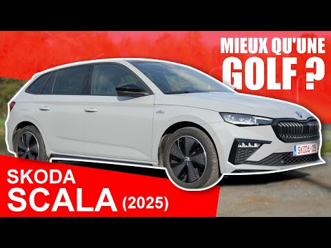 SKODA SCALA (2025) : Une voiture "normale" et sans complexes. (Ca fait du bien !).