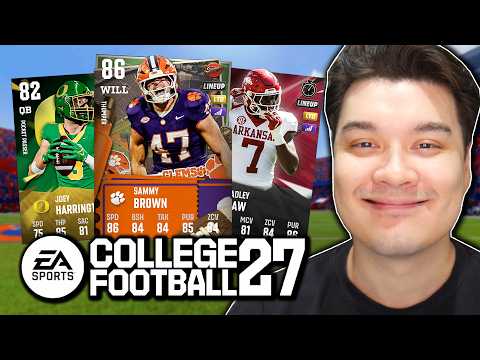 My First Game in COLLEGE FOOTBALL 27!!