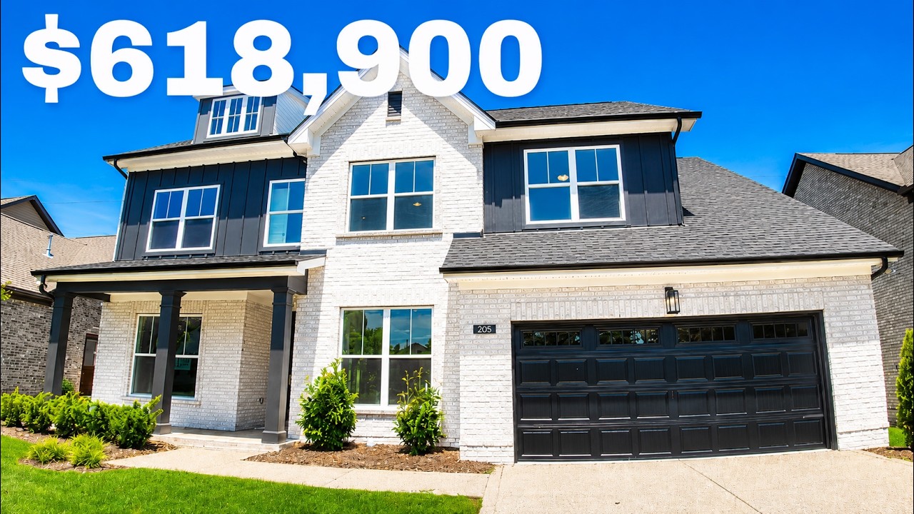 Hendersonville Home Tour - All-Brick New Build With Pools & Tennis - Where to Live In Nashville