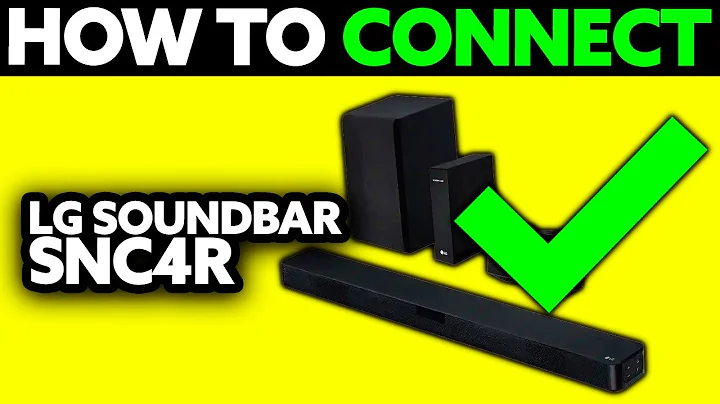 How To Connect LG Soundbar SNC4R (2025) - Step by Step
