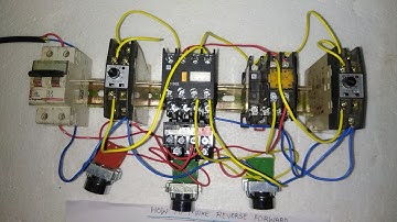 REVERSE FORWARD STARTER CONNECTION WITH TWO TIMER