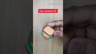 Clay Sandwich 🥪 #tapasihandcrafts #shorts