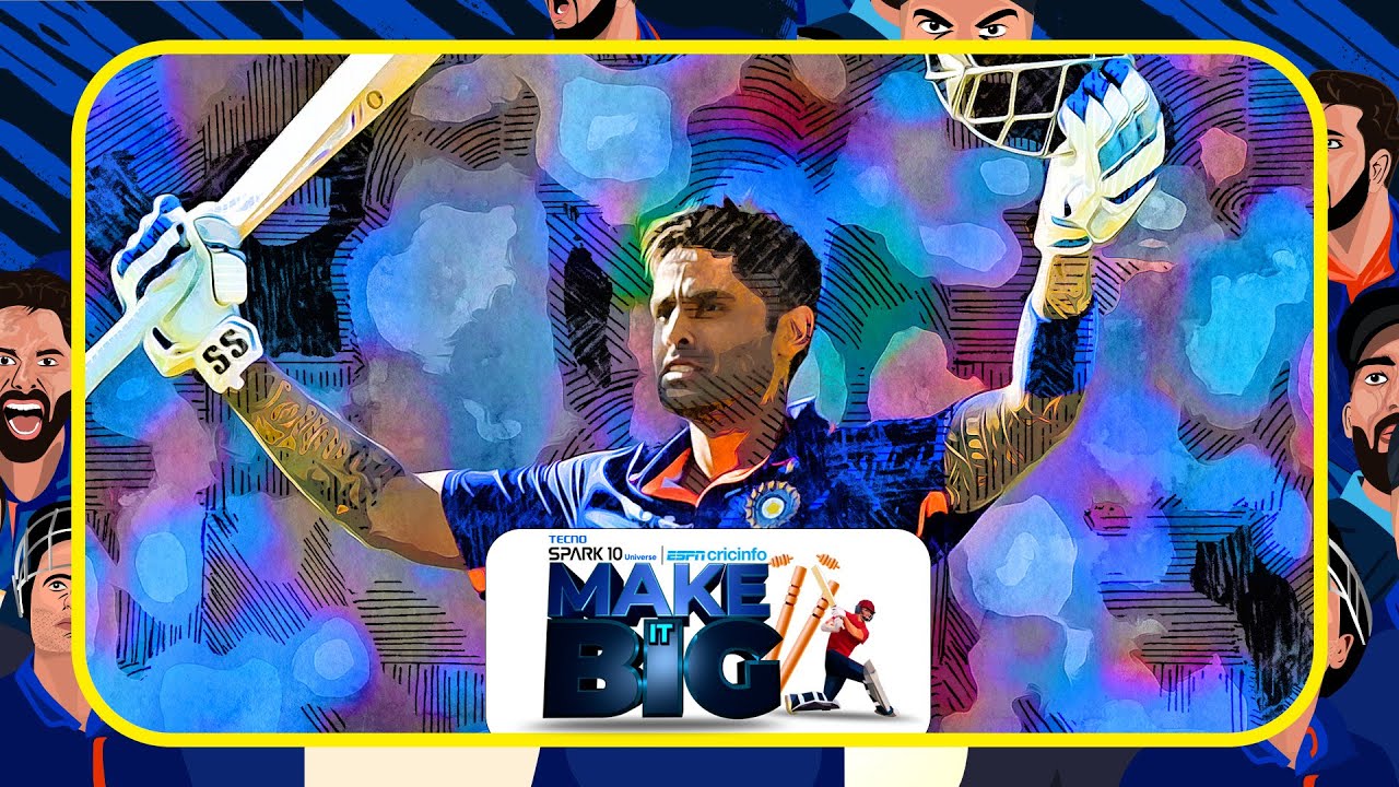 TECNO Spark 10 Universe X ESPNcricinfo – Make It Big | Suryakumar Yadav @TecnoMobileIndia