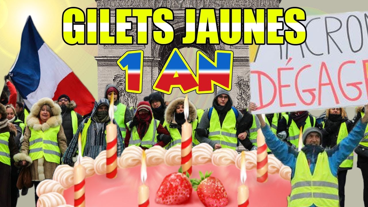 GILETS JAUNES ACTE 53 L'anniversaire voyance YouTube