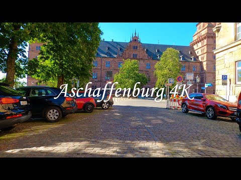 Aschaffenburg 4K l Driving Tour Germany l 독일 아샤펜부르크 l 드라이빙 투어