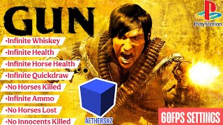Gun Aethersx2 Everything Unlocked Cheats Code No Lag 60 FPS Settings All Device Working