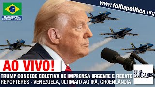 Download Lagu DONALD TRUMP CONCEDE COLETIVA DE IMPRENSA URGENTE E REBATE REPÓRTERES - VENEZUELA, IRÃ, GROENLÂNDIA MP3