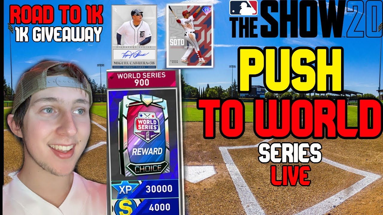 PUSH TO WORLD SERIES!!MLB The Show 20 Live Stream