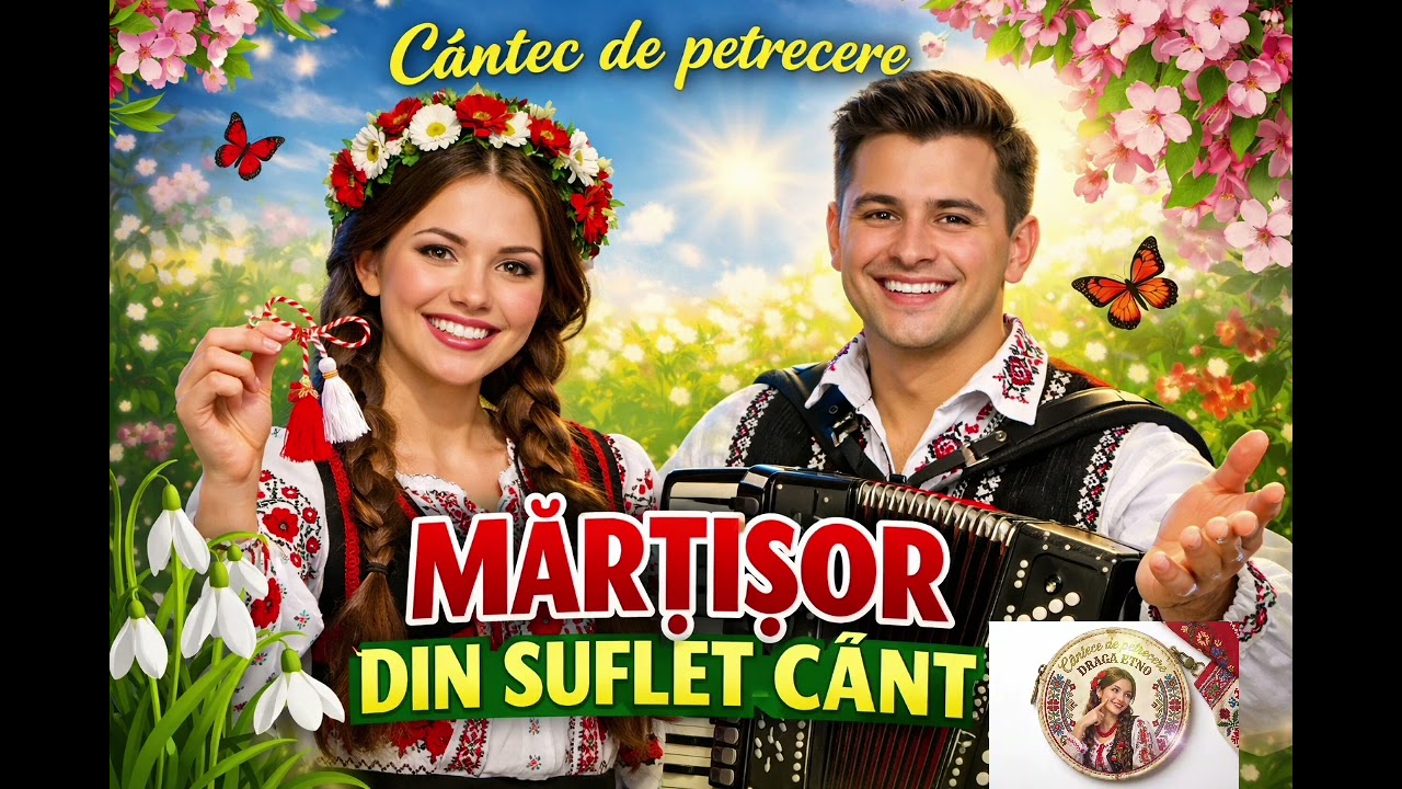 Draga Etno & Valahul Melos MĂRȚIȘOR DIN SUFLET CÂNT Cantec de petrecere 2026 