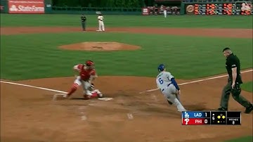 Trea Turner’s smooth slide in slow mode