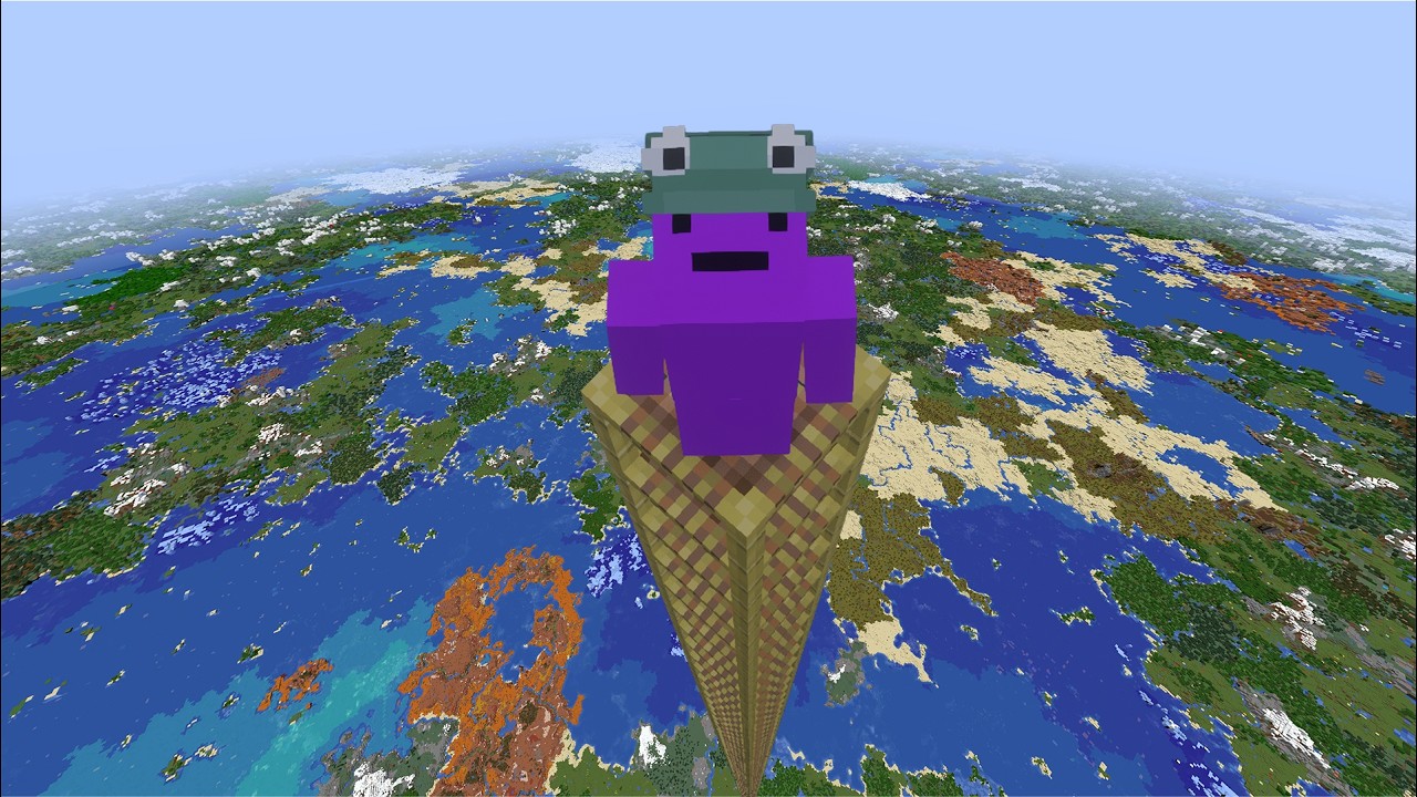I started my FOREVER World in minecraft - Episode 1 - YouTube