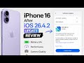 iPhone 16 After iOS 26.4.2 Update 🔥 Battery, Performance, Camera & Heating Review!