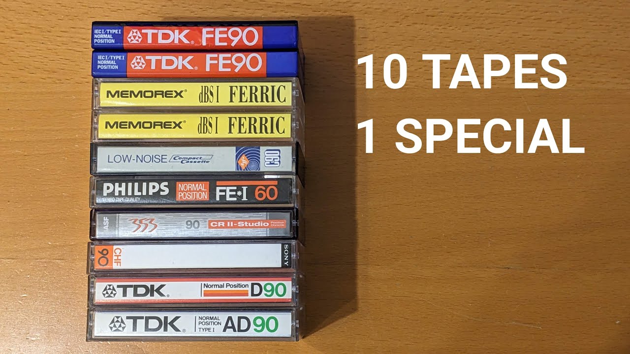 10 кассет, одна специальная.