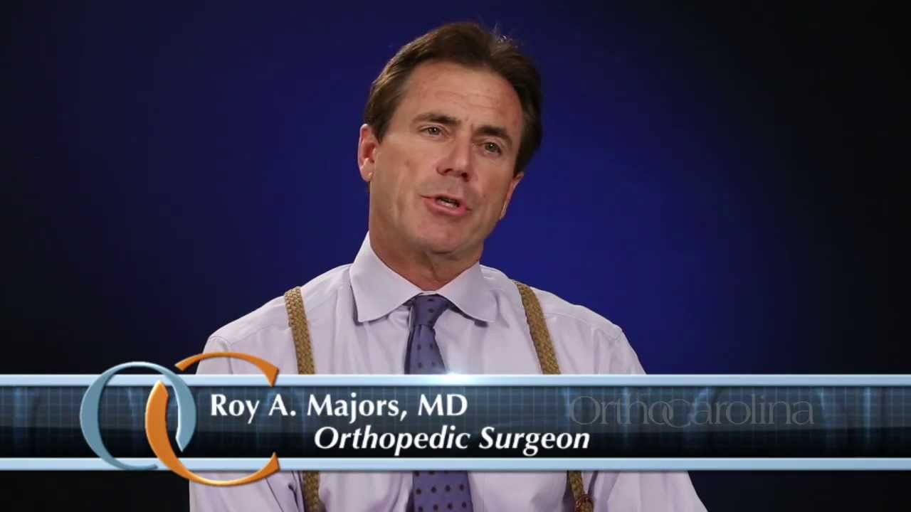 Dr. Roy Majors -- OrthoCarolina Sports Medicine Surgeon ...