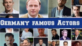 Celebrity Unveiling Germany's Finest: The 10 Most Famous Actors in the Spotlight ‼️ Profile