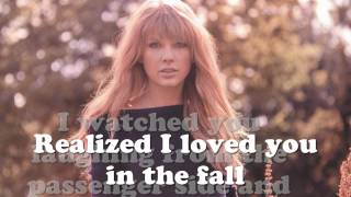 Taylor Swift- Back To December (Lyrics)