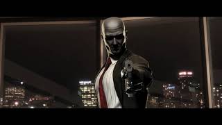 Hitman Blood Money if it was a mainstream-style movie (James Newton Howard's Tarawa)