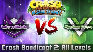 Crash Bandicoot 2 Full Game - 23:03:49 - Beating Developer Times Compilation