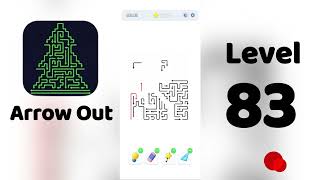 🎯 Arrow Out Level 83 Walkthrough | Relaxing Puzzle Game | SolutionGuruji