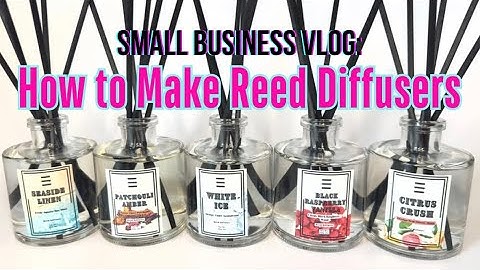 How to Make Reed Diffusers