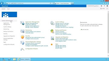 Install SharePoint 2013 - Part 6 SharePoint
