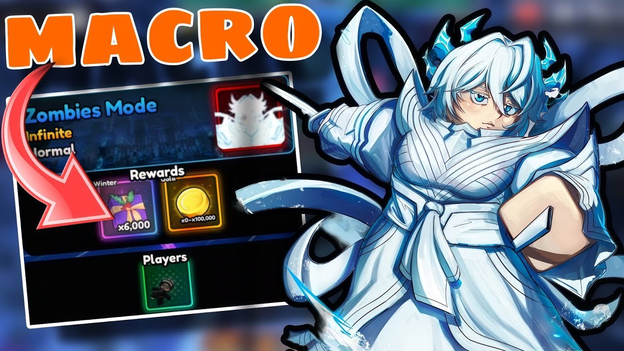 How To Macro/AFK Farm For Winter Presents In Anime Vanguards - YouTube