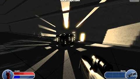 NeoAxis point light shadow test