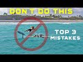 3 mistakes you do when trying to get up on foil | How to Wing Foil