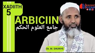 XADIITHKA 5aad┇ARBACIIN AL NAWAWI XADIITHKA 5aad┇ARBACIIN AL NAWAWI